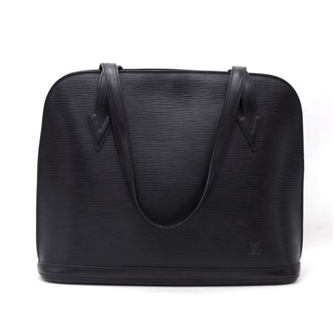 lv epi black lussac|Louis Vuitton Epi Leather Is Back—Invest in One of These.